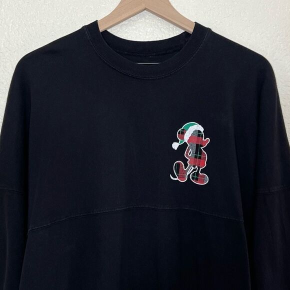 Disney Parks x Spirit Jersey Plaid Disney World Spell Out Mickey Mouse Holiday S - Picture 7 of 9